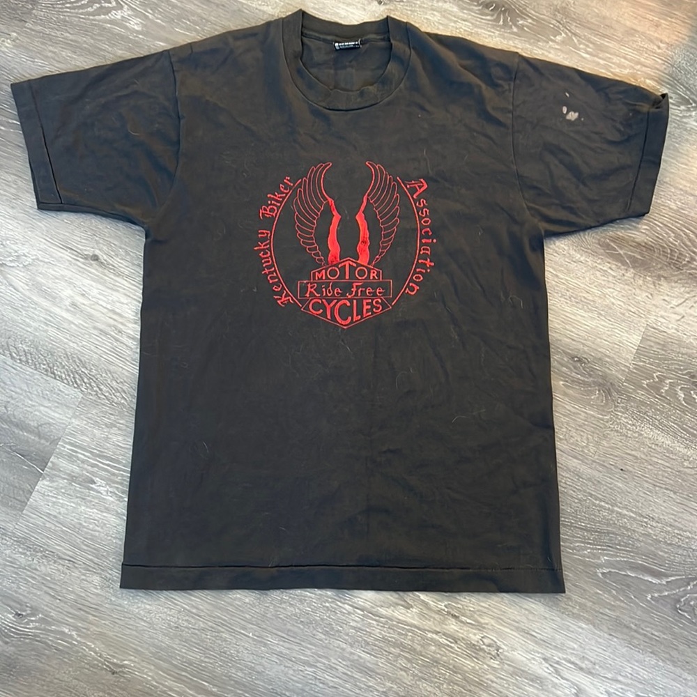 Vintage Men’s 1988 Bike Rally Graphic Tee - True Medium